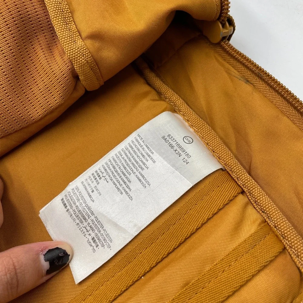 Air Jordan Backpack Fluid Desert Ochre Zip Inner Pocket Laptop Sleeve Shoulder